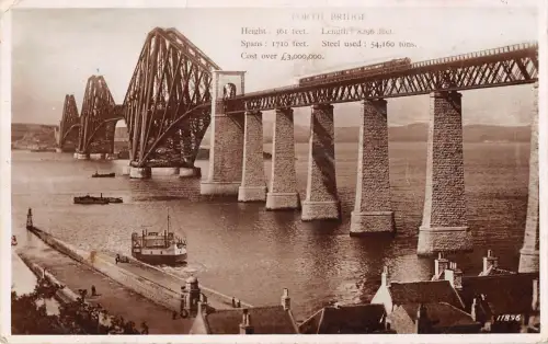 BR70040 forth bridge scotland edinburgh
