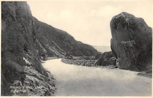 uk12560 kennedys pass ballantrae scotland real photo uk