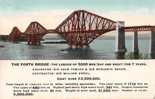 uk13550 forth bridge scotland uk