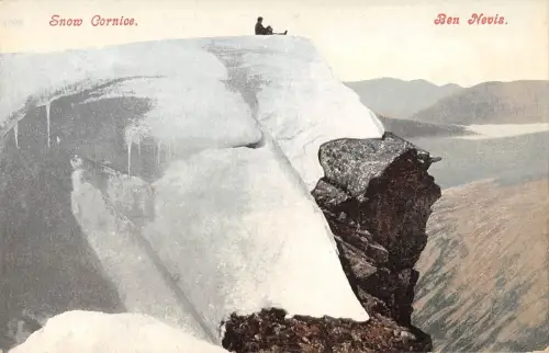 BR93658 Schneegesims ben nevis scotland