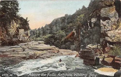BR099945 oberhalb der Fälle Ashdale Whiting Bay Schottland