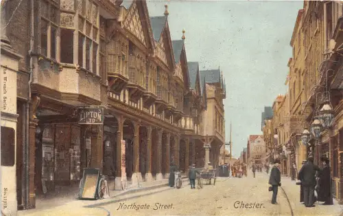 uk51411 northgate street chester uk lipton werbung