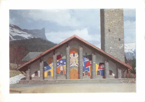 B108539 Frankreich Eglise Notre Dame de Toute-Grace Plateau d'Assy Echtfoto UK