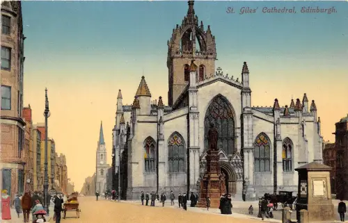 BR59345 St Giles Cathedral Wagen Edinburgh Schottland