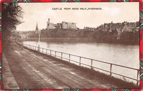 BR099985 Schloss aus Ness Inverness Schottland