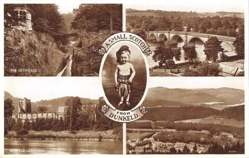 BR78489 a small scotch child enfant dunkeld scotland