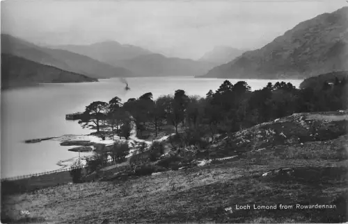 BR79204 loch lomond aus rowardennan Echtfoto Schottland