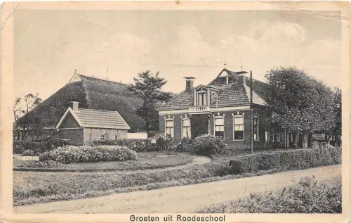 B76451 Holland Groeten uit Roodeschool 1931