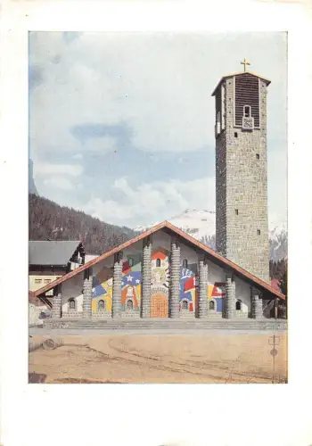 B108538 Frankreich Eglise Notre Dame de Toute Grace Plateau d'Assy Echtfoto UK