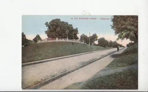 B80758 belegrano buenos aires argentina front/back image