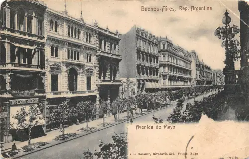 Lot282 buenos aires argentina avenida de mayo confeccion excelsior