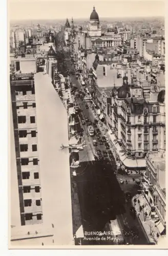 B81839 avenida de mayo buenos aires argentina front/back image