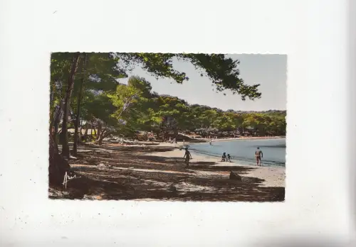 BF26736 porquerolles la plage d argent france front/back image