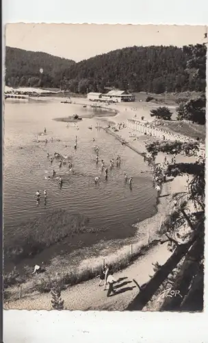 BF27459 lac chambon puy de dome la plage france front/back image