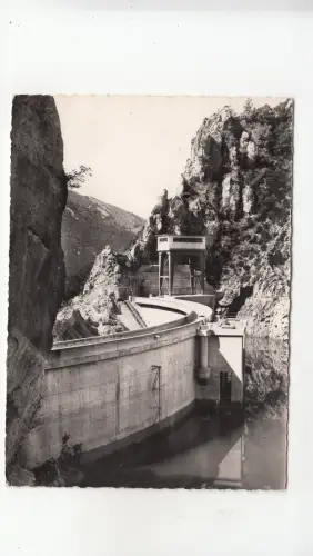 BF27775 barrage de la chaudanne pres de castellane france front/back image