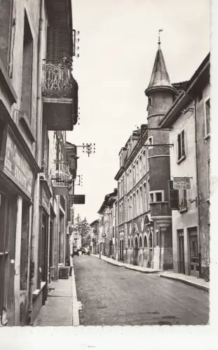 BF27393 la cote st andre rue de l hotel de ville et l france Front/Back Image