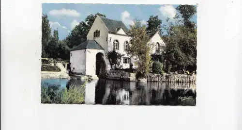 BF27432 olivet loiret le moulin de la mothe mill france front/back image