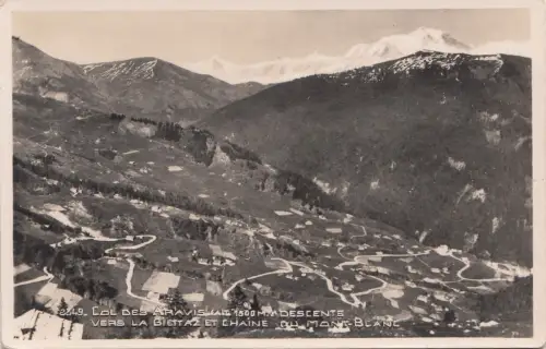 BF27735 col des aravis descente mont blanc france front/back image