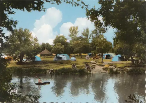 BF26719 selles sur cher le cher et le terrain de campi france front/back image