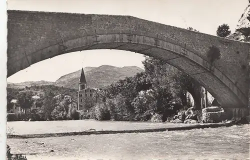 BF27693 castellane le pont napoleon et l eglise france front/back image