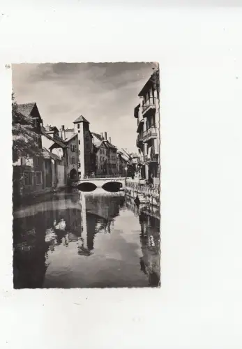 BF26687 vieux quartiers le canal du thiqu annecy france front/back image