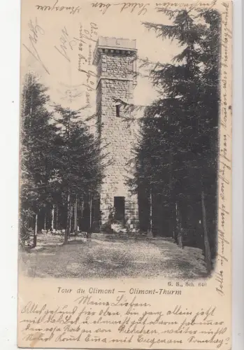 BF17572 tour du climont thurm france front/back image