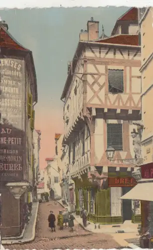 BF27319 chalon sur saone la rue st vincent france front/back image