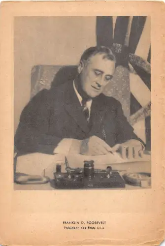 BF41000 franklin d roosevelt president des sua Famous People World leader