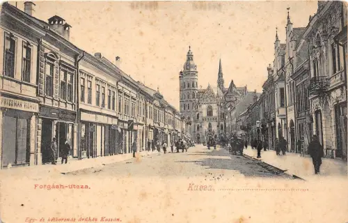 B28944 Slowakei Kassa Kosice Forgach utcza 1900