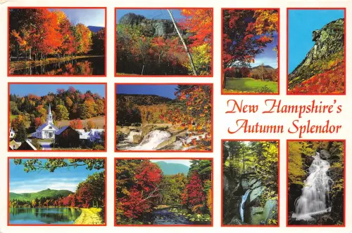 Lot101 USA New Hampshire s Autumn Splendor Multi Views