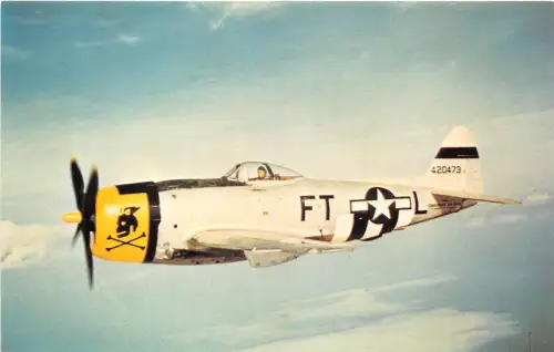 Lot334 Republic P47 Thunderbolt USA Flugzeug Aircraft Militär