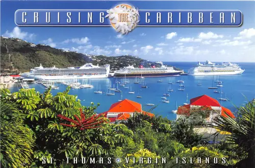 Lot166 Virgin Islands Karibik USA Kreuzfahrtschiff St Thomas
