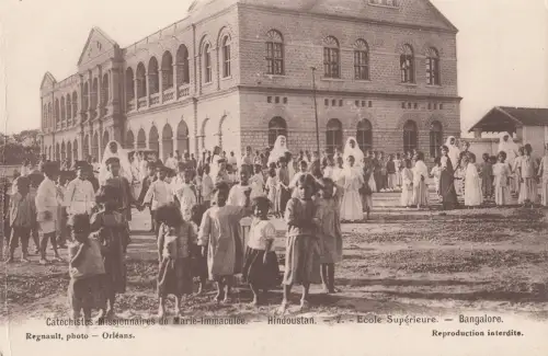 B81208 Bangalore Ecole Superieore Kindertypen Indien Vorder-/Rückbild