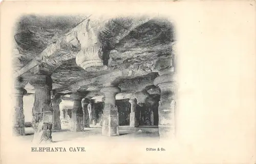 Lot 87 Elephanta Höhle Indien Gharapuri Mumbai