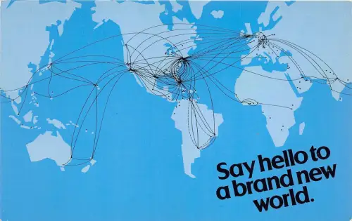 B75382 Pan Am Flugzeug Flugzeug USA