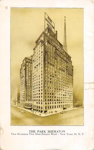 BR57193 The Park Sheraton Two Hundred Two 56th street west USA New york