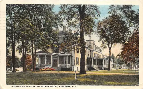 US6403 DR SAHLER S SANITARIUM NORTH FRONT KINGSTON N Y USA