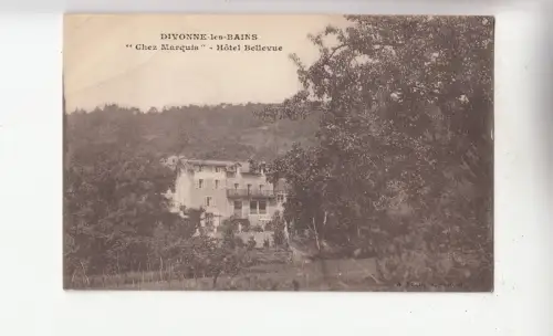 BF26563 divonne les bains chez marquis hotel bellevue france front/back image