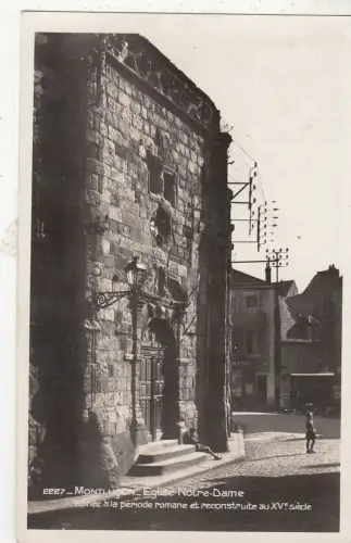 BF27802 montlucon eglise notre dame france front/back image
