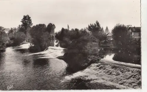 BF25987 breve les bords de la correze barrage de la ro france front/back image