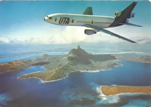 B71427 DC 10-30 UTA Flugzeug Plan Frankreich