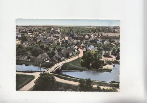 BF26602 lere cher le canal et vue generale france front/back image
