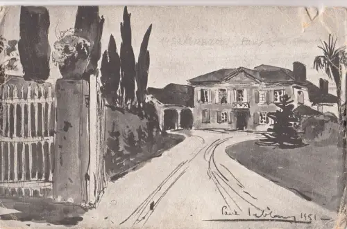 BF14434 arthez d armagnac landes remazeilles france front/back image