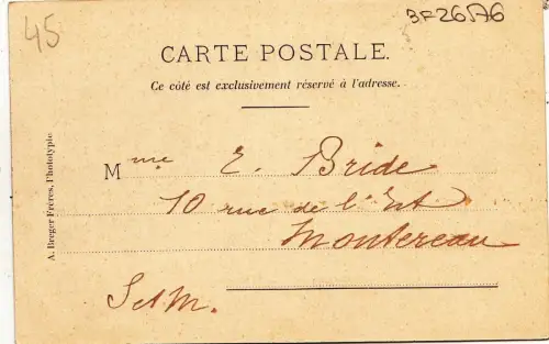 BF26576 montargis ponts de la chaussee frankreich Vorder-/Rückbild