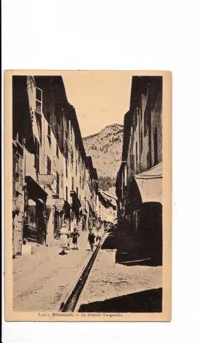 BF11521 briancon la grande gargouille france front/back image