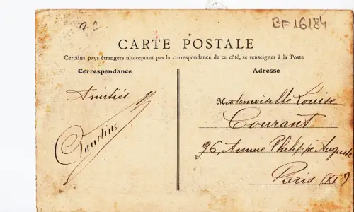 BF16184 chalon sur saone vue generale france front/back image