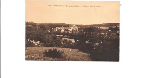 BF16135 petit seminaire de fontgombaud l abbaye dans la france front/back image