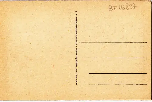 BF16897 la poste haguenau france front/back image