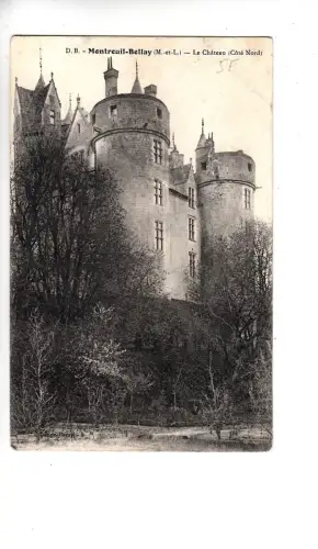 BF11399 montreuil bellay m et l le chateau france front/back image