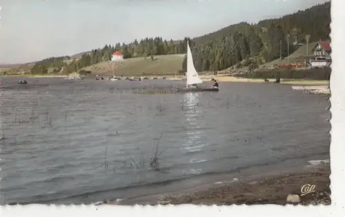 BF26455 lac de saint point malbuisson le port ship france front/back image